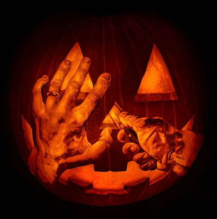 Unik! 10 Labu Parang Ini Dipahat Jadi Bentuk Unik Jelang Halloween