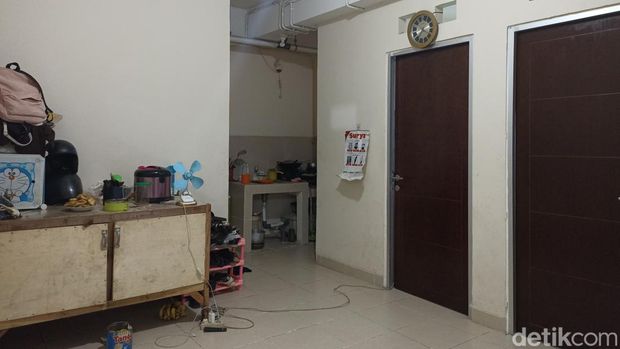 Penampakan kamar di Rusun Nagrak (Tiara Aliya/detikcom)