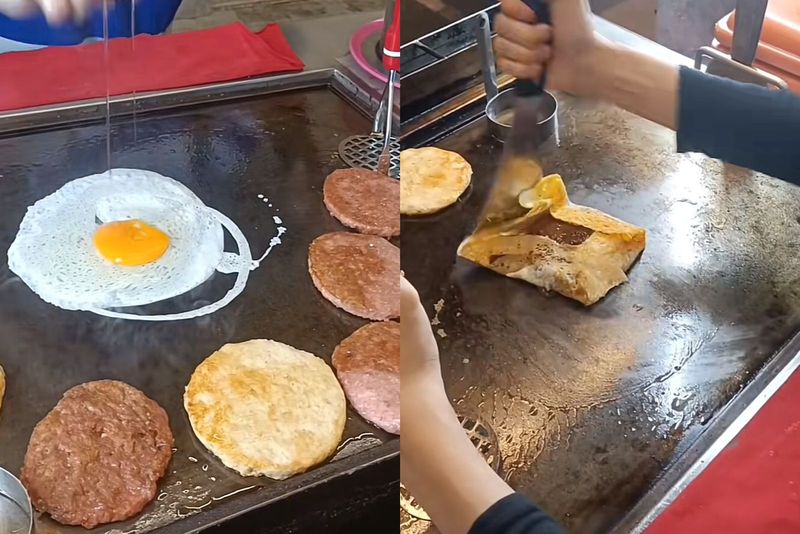 Wanita penyandang disabilitas di Malaysia jualan burger banjir pujian netizen