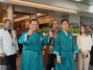 Prabowo-Gibran Akan Jalani Tes Kesehatan Selama 8 hingga 10 Jam di RSPAD