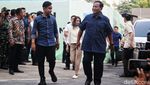 Momen Prabowo-Gibran Tiba di RSPAD untuk Tes Kesehatan