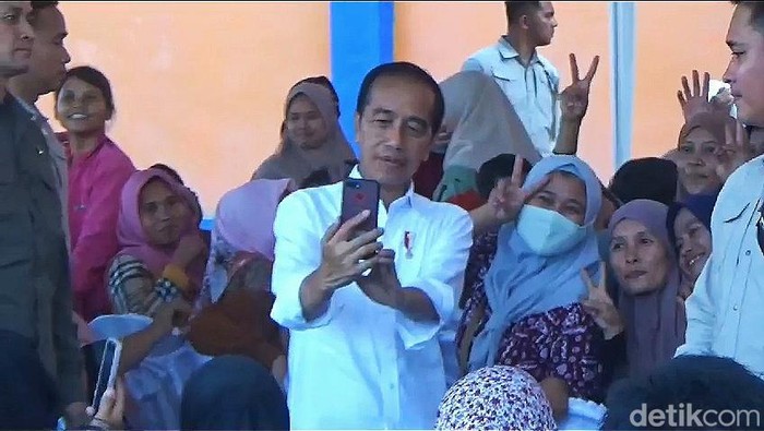 Presiden Jokowi di Bandar Lampung.