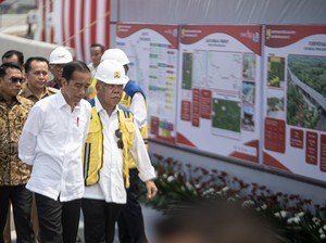 Jokowi Resmikan Tol Indralaya-Prabumulih yang Dibangun Sejak 2019