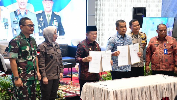 Rapat Koordinasi Pemilu Serentak 2024 di Jambi.