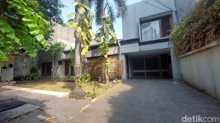 Rumah di Jalan Kertanegara, Jakarta Selatan digeledah terkait dugaan kasus pemerasan SYL. (Rumondang/detikcom)