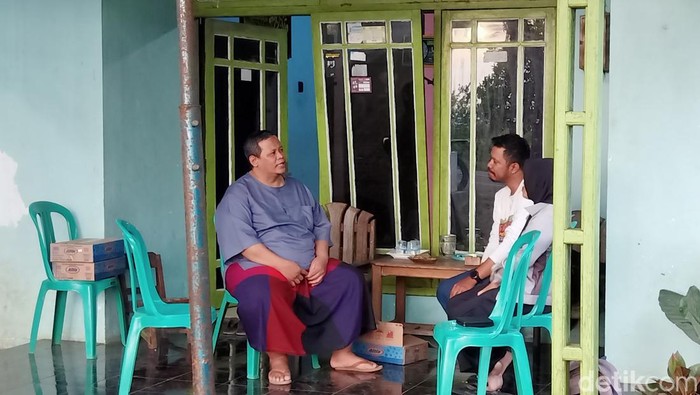 Rumah duka korban jembatan kaca The Geong Hutan Pinus Limpakuwus, di Desa Kertayasa, Kecamatan Mandiraja, Banjarnegara, Kamis (26/10/2023).