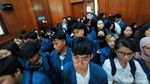 Roy Pelaku Pembunuhan Mahasiswa Ubaya Angeline Jalani Sidang Perdana