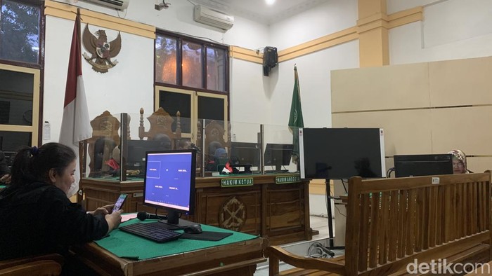 Sidang putusan mahasiswa asal Aceh Sapuan (Raja Malo Sinaga/detikSumut)
