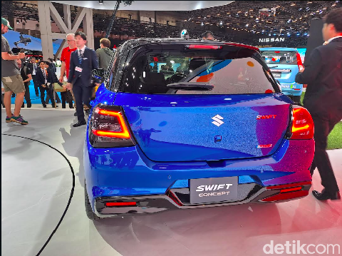 Suzuki Swift konsep di Japan Mobility Show (JMS) 2023.