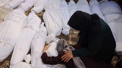 Potret Kesedihan di Gaza Dalam Bidikan Kamera, Sungguh Menyayat Hati