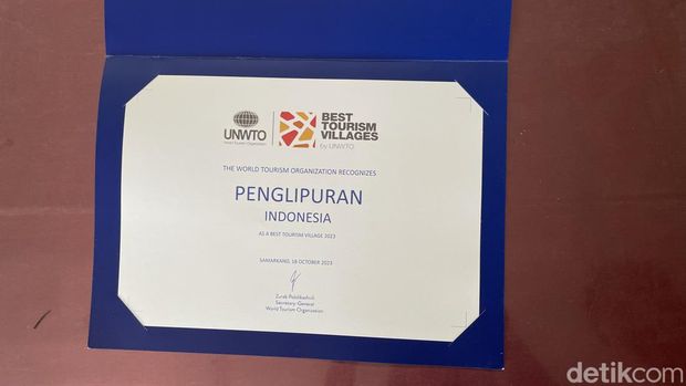 Wayan Sumiarsa, ketua pengelola Desa Penglipuran