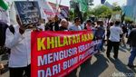Teriakan Bela Palestina Menggema di Surabaya