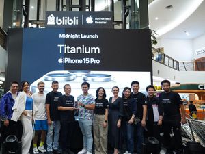 Ikut Midnight Launch Blibli, Atlet-Artis Antusias Jemput iPhone 15