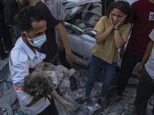 Serangan Israel di Gaza Tewaskan Lebih dari 3.000 Anak!