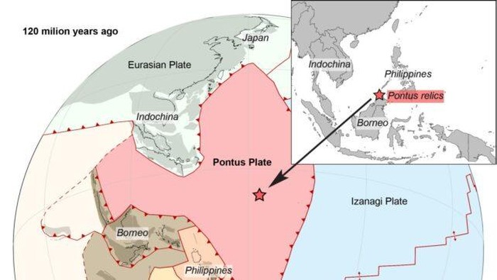 Bongkahan kerak Bumi bernama Pontus