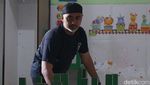 Sosok Bripka Amin Bangun Sekolah Gratis Untuk  Anak Yatim Piatu