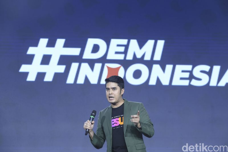Sesi Beda Server Satu Bahasa di Demi Indonesia, The Hall Senayan City, Jumat (27/10/2023).