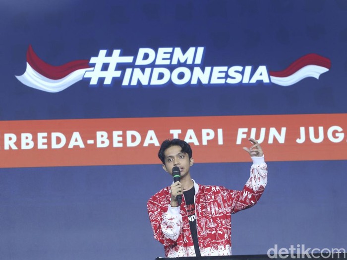 Sesi Berbeda-Beda Tapi Fun Juga di acara Demi Indonesia.