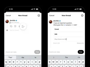 Threads Kini Punya Fitur GIF dan Jajak Pendapat, Makin Mirip X