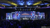 Demi Indonesia didukung oleh BNI, PT. Pertamina (Persero), Bank BRI, Telkom Indonesia, Bank Mandiri, Semen Indonesia Group, PT. Pupuk Indonesia dan MIND ID.
