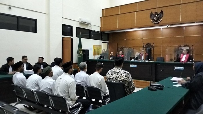 Hakim vonis hukuman mati untuk 8 terdakwa penyelundup sabu 319 kilogram ke Indonesia (Bahtiar Rifa’i/Detikcom)