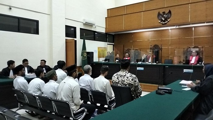 Hakim vonis hukuman mati untuk 8 terdakwa penyelundup sabu 319 kilogram ke Indonesia (Bahtiar Rifa’i/Detikcom)