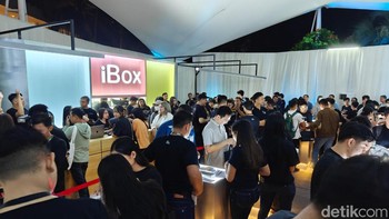 Suasana pengambilan foto di iBox. Soto: Adi Fida Rahman/detikINET