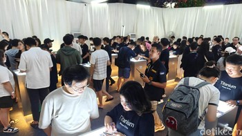 Kondisi ruang unboxing. Foto: Adi Fida Rahman/detikINET