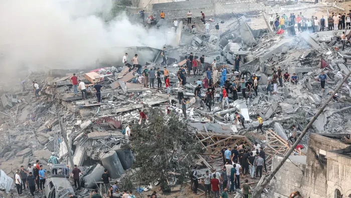 Jalan Jalaa di Gaza yang Digempur Rudal Israel