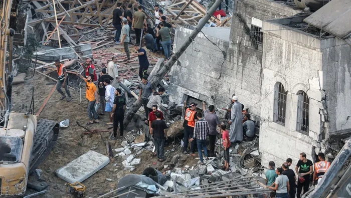 Jalan Jalaa di Gaza yang Digempur Rudal Israel