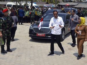 Jokowi Cek Perbaikan Jalan Lampung Dajjal Rp 800 M, Begini Hasilnya