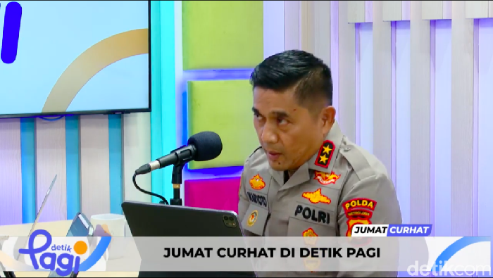 Jumat Curhat detikPagi bersama Kapolda Metro Jaya Irjen Karyoto