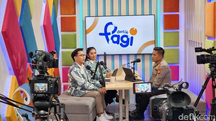 Kapolda Metro Jaya Irjen Karyoto di program Jumat Curhat detikPagi