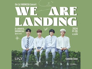 Lucy Gelar Konser di Jakarta Bertajuk We Are Landing