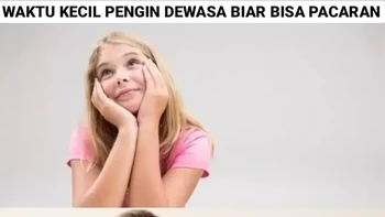 Dek, cinta tidak selamanya indah. Foto: Instagram/sejiwatinja