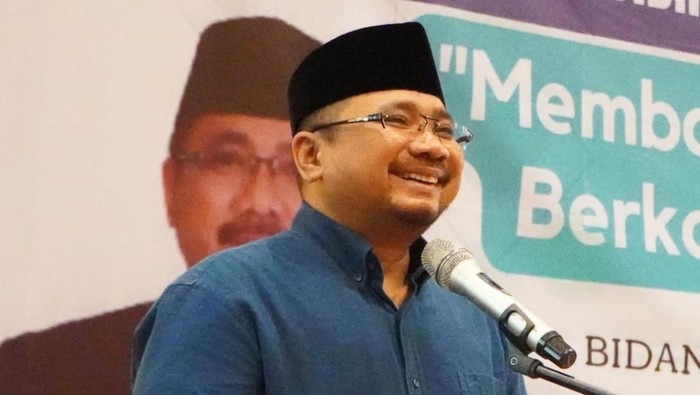 Menag yaqut Cholil Qoumas di Rembang, Jawa Tengah