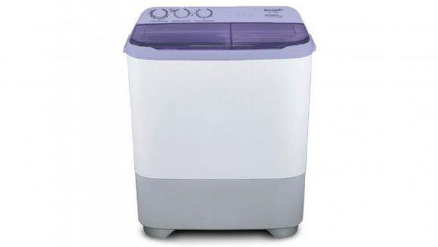 Mesin Cuci Dua Tabung Sharp Super Aquamagic ES-T85NT-PK/LC 8 kg Mesin Cuci Dua Tabung Sharp Super Aquamagic ES-T85NT-PK/LC 8 kg
