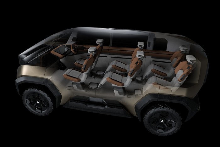 Mitsubishi D:X Concept di Japan Mobility Show 2023