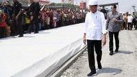 Hal ini dilakukan sesuai dengan Instruksi Presiden (Inpres) Nomor 3 tahun 2023 tentang Percepatan Peningkatan Konektivitas Jalan Daerah.  