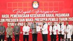 Momen KPU Umumkan Hasil Tes Kesehatan 3 Paslon Pilpres