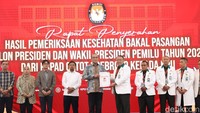 Bakal pasangan calon Anies-Cak Imin berdasarkan hasil pemeriksaan kesehatan disimpulkan mampu untuk menjalankan tugas sebagai presiden dan wakil presiden serta bebas penyalahgunaan narkoba.