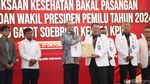 Momen KPU Umumkan Hasil Tes Kesehatan 3 Paslon Pilpres