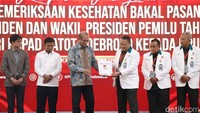 Hasil pemeriksaan terhadap Prabowo-Gibran juga sama, disimpulkan bahwa keduanya mampu untuk menjalankan tugas sebagai presiden dan wakil presiden serta bebas penyalahgunaan narkoba.