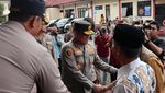 Potret Operasi NCS Polri Serukan Pemilu Damai di Tasikmalaya