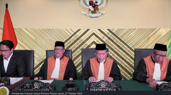 Pembacaan Putusan Kasasi Teddy Minahasa
