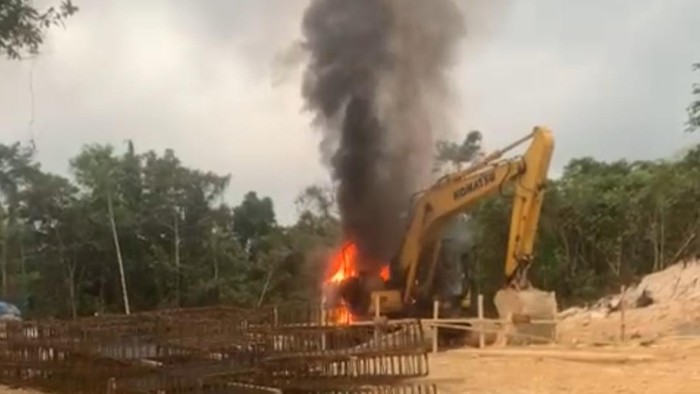 Pembakaran dan penembakan di Maybrat. Dokumen Istimewa