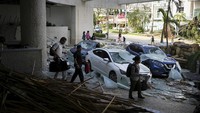 Seperti diketahui, badai yang masuk kategori 5 dengan skala tertinggi itu juga menewaskan 27 orang. AP/Felix Marquez.  