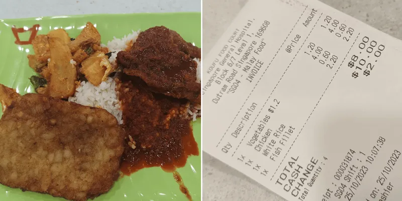 Pengunjung protes harga nasi Padang