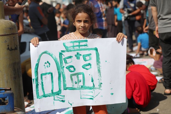 Potret Anak-anak di Gaza
