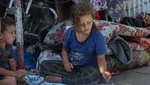 10 Potret Anak-anak di Gaza, Bahagia Melukis di Halaman Rumah Sakit